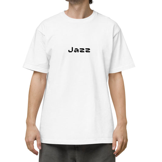 JAZZ PIXEL FONT LOGO TEE