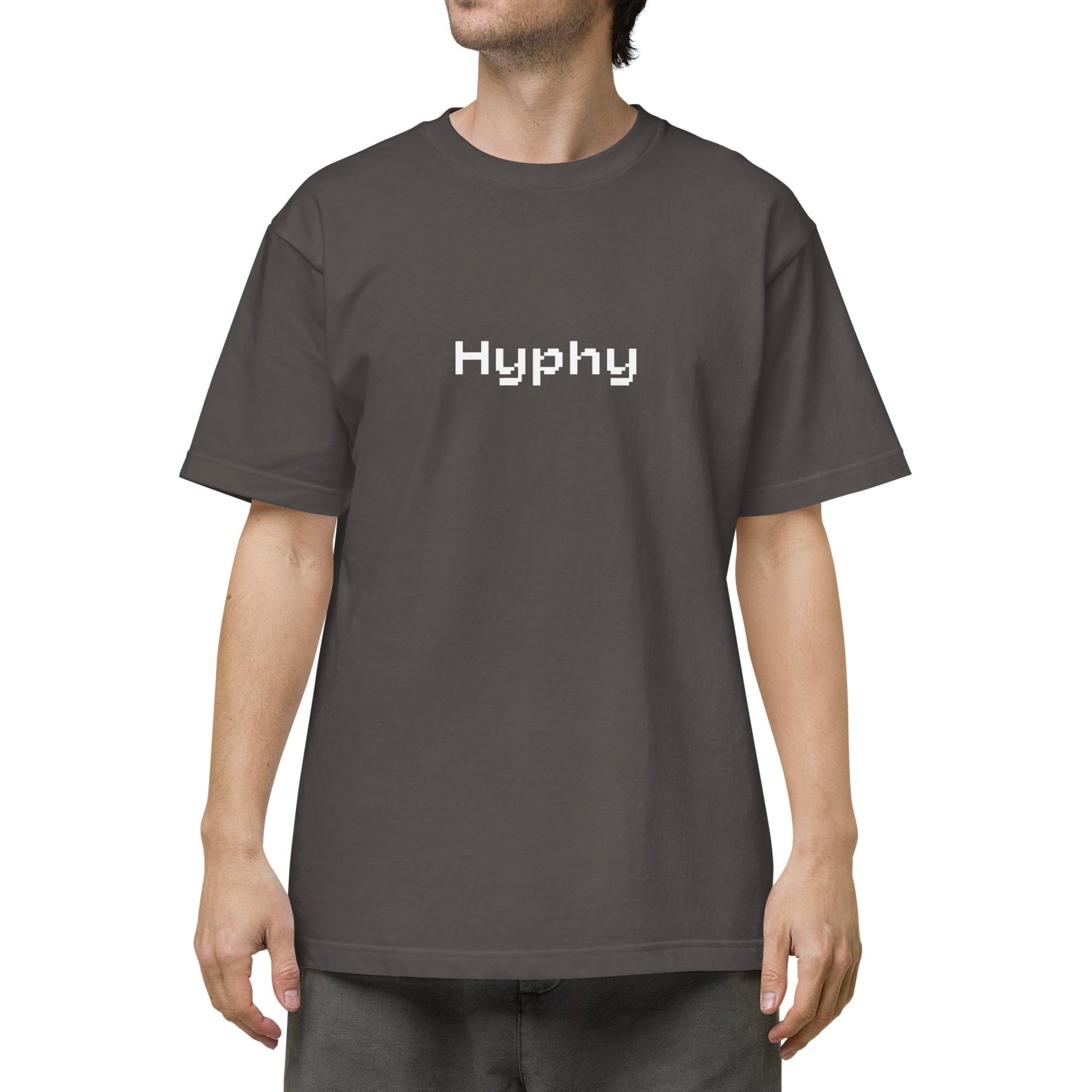 HYPHY PIXEL FONT LOGO TEE