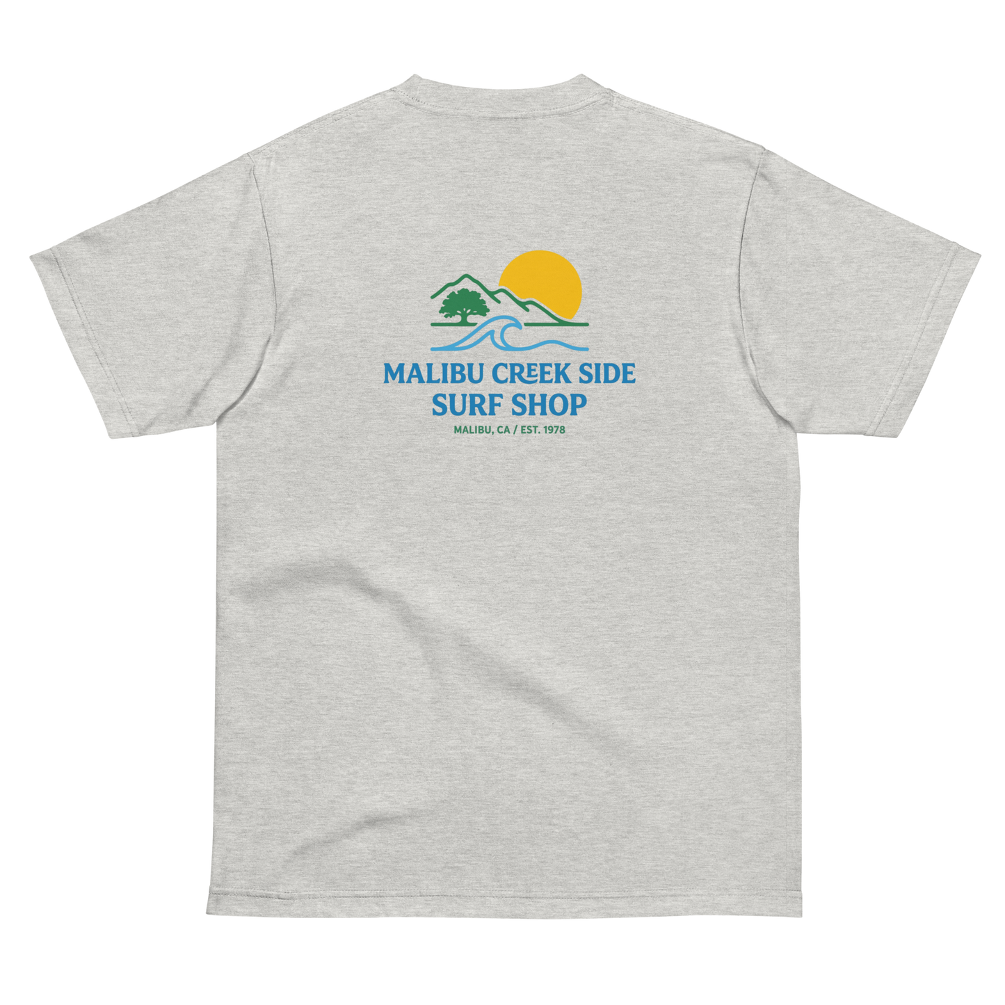 MALIBU CREEK SIDE SURF SHOP TEE