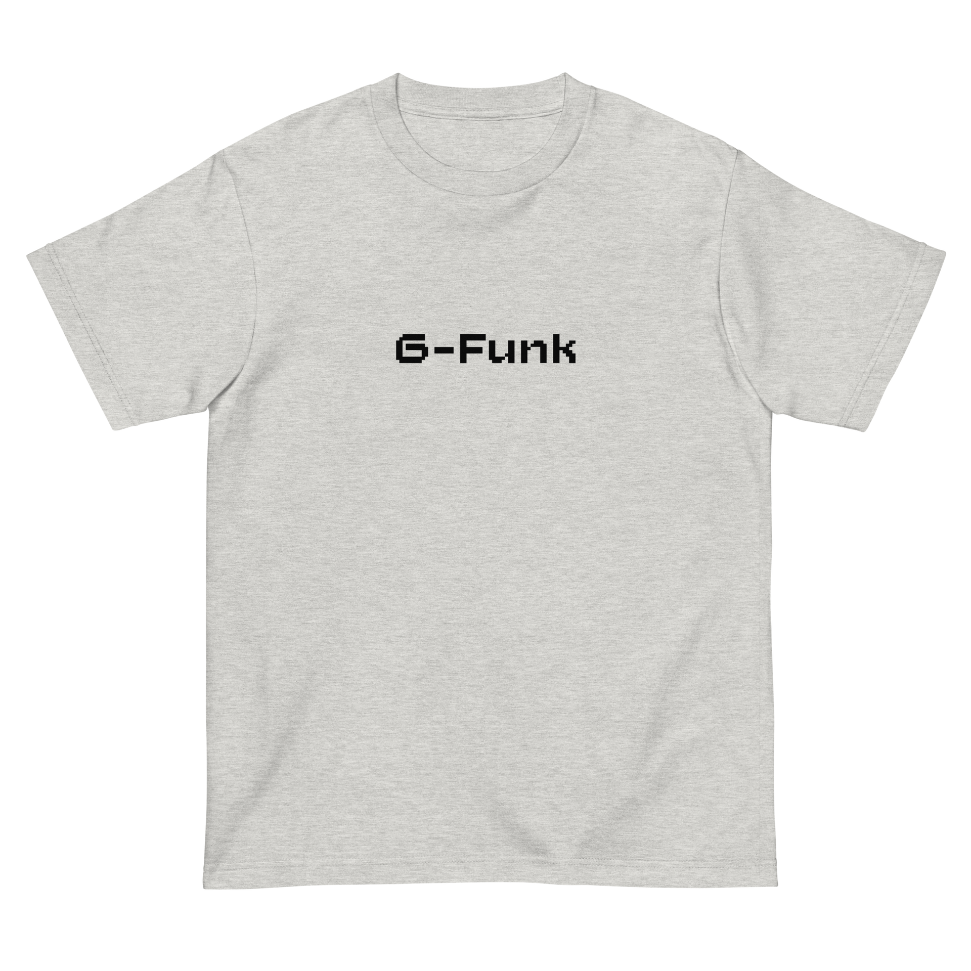 G-FUNK PIXEL FONT LOGO TEE – smalls TOKYO