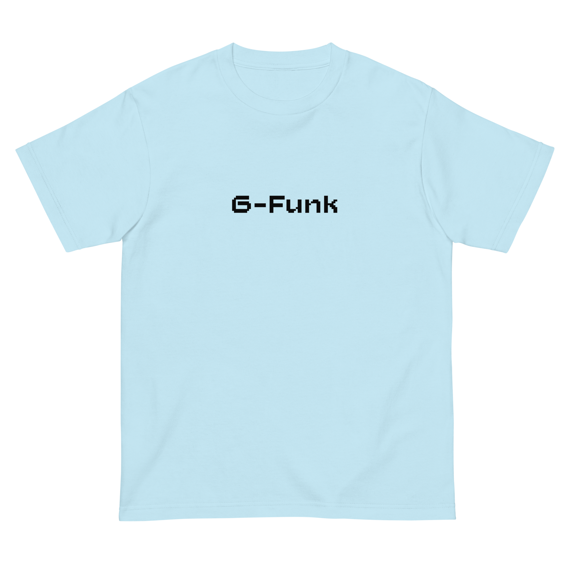 G-FUNK PIXEL FONT LOGO TEE – smalls TOKYO