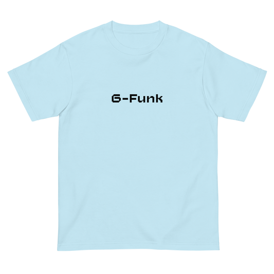 G-FUNK PIXEL FONT LOGO TEE