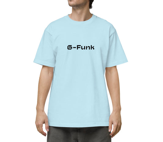 G-FUNK PIXEL FONT LOGO TEE