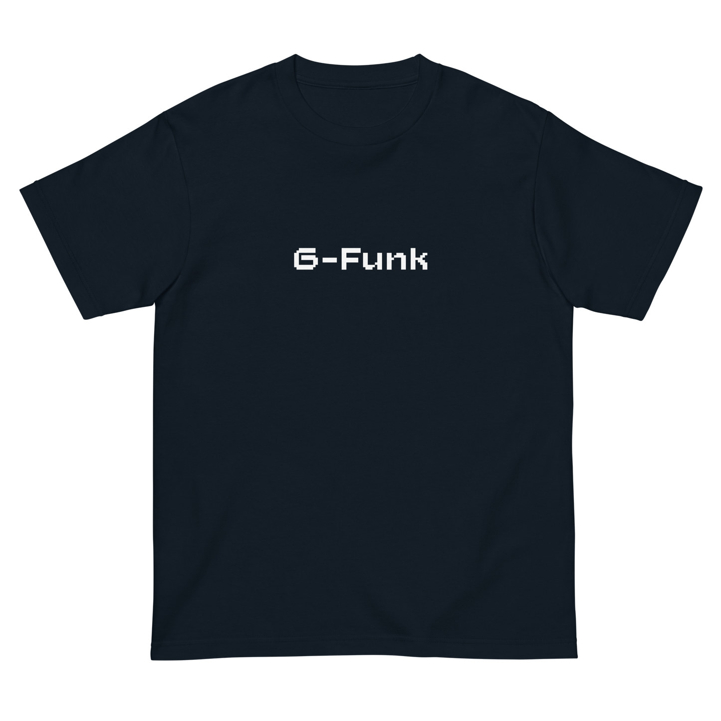 G-FUNK PIXEL FONT LOGO TEE