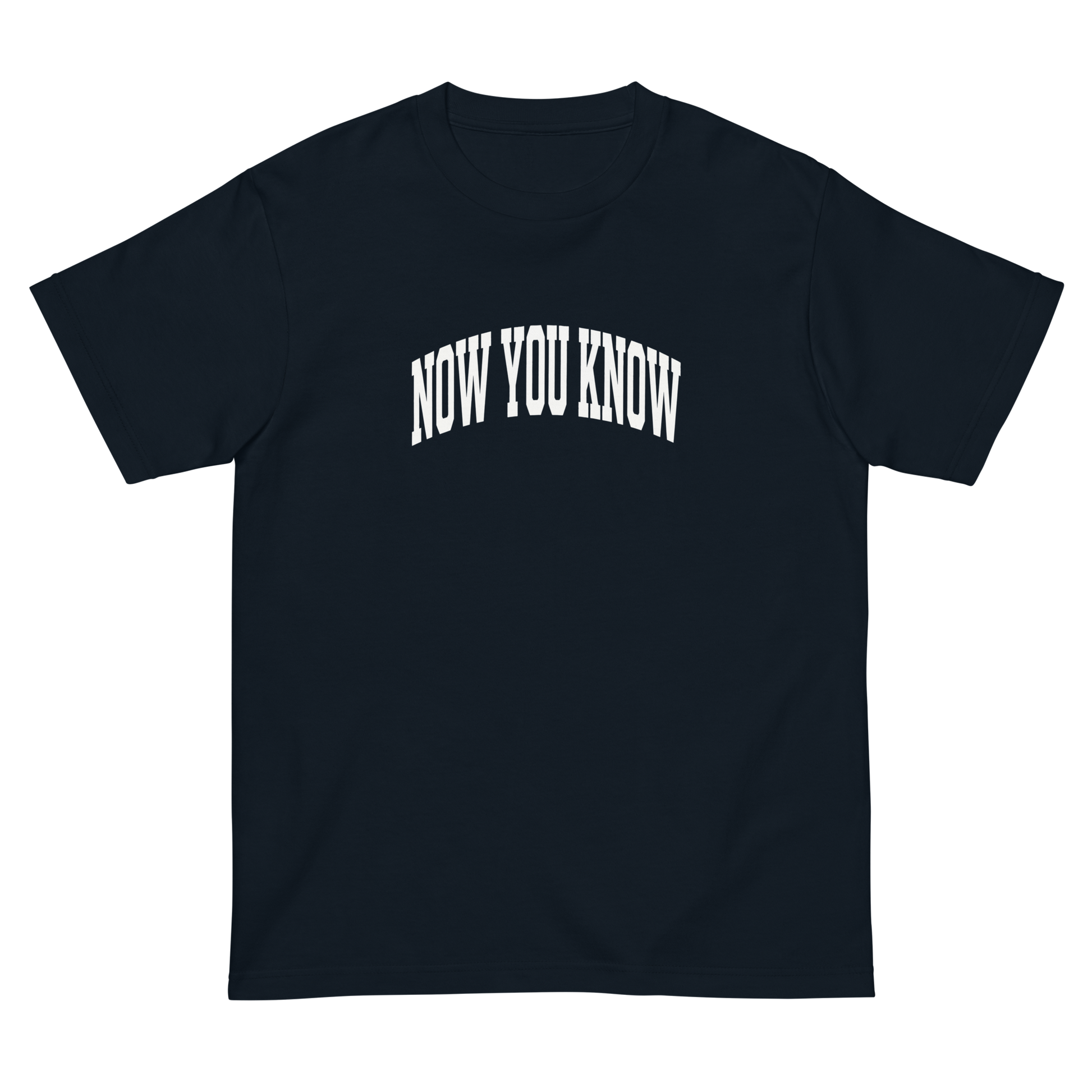 NOW YOU KNOW TEE - smalls TOKYO