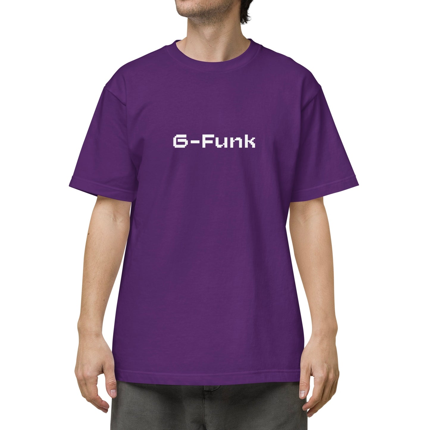 G-FUNK PIXEL FONT LOGO TEE