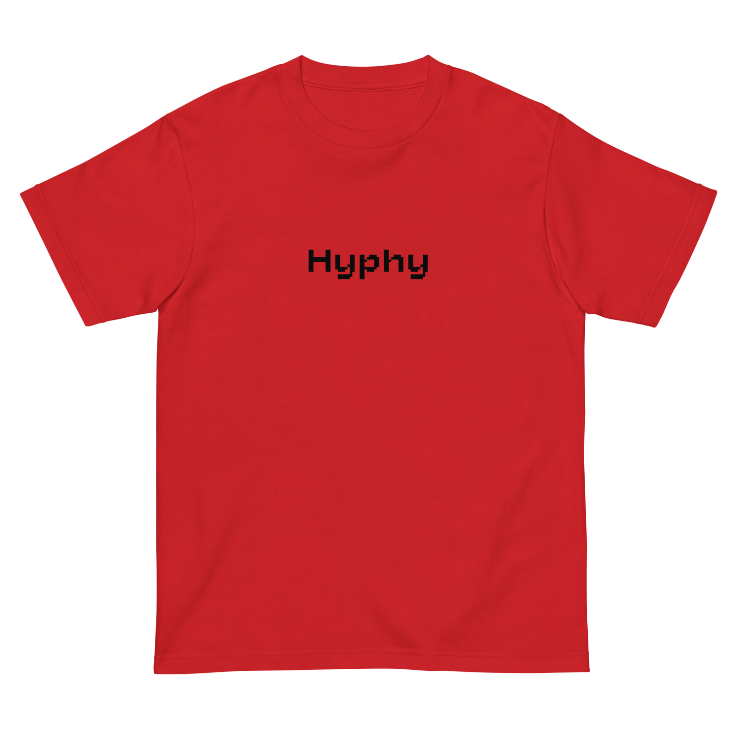 HYPHY PIXEL FONT LOGO TEE
