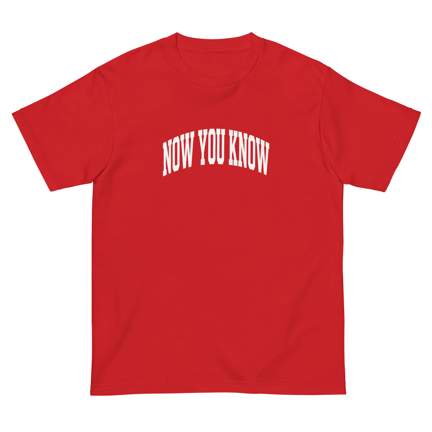 NOW YOU KNOW TEE - smalls TOKYO