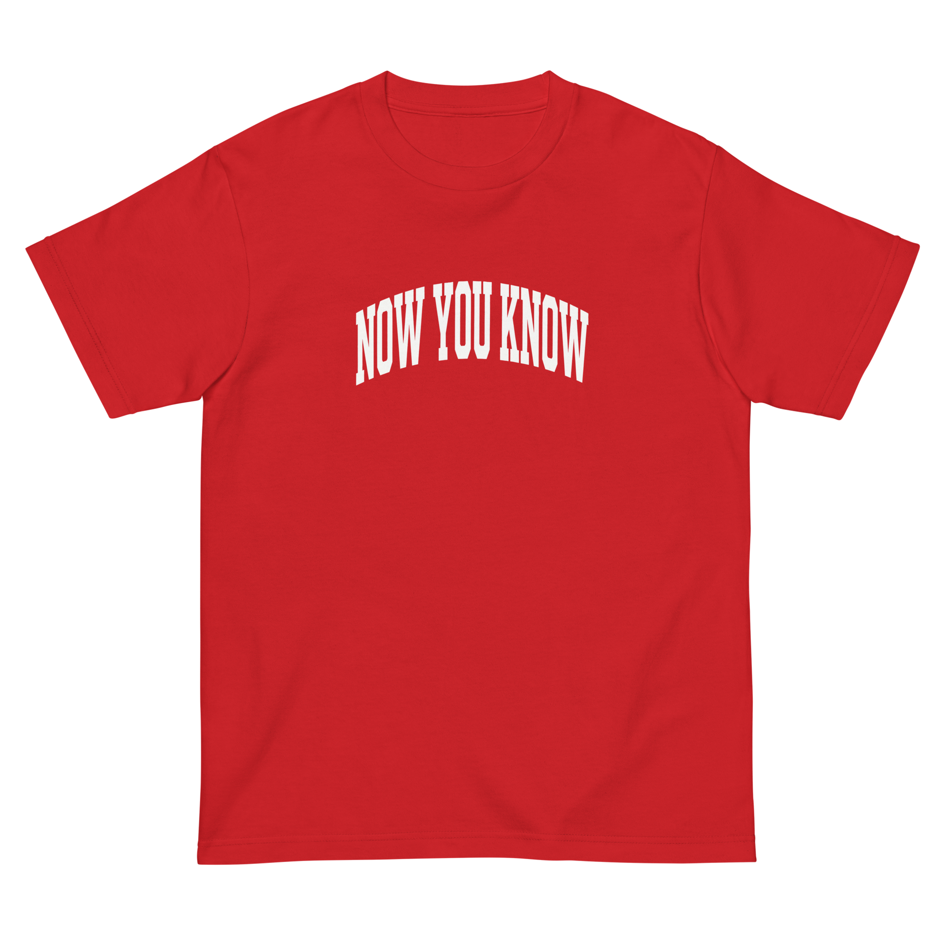 NOW YOU KNOW TEE - smalls TOKYO