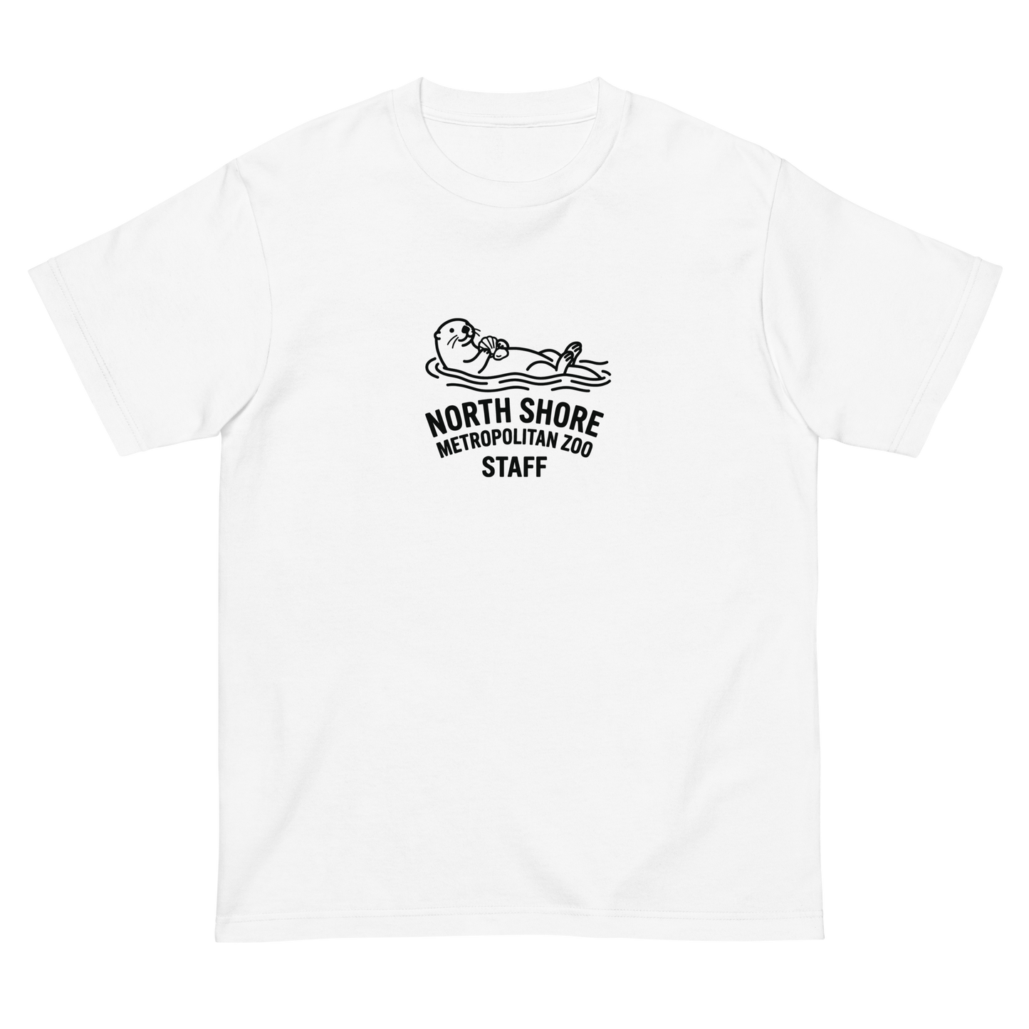 ZOO STAFF SEA OTTER TEE - smalls TOKYO