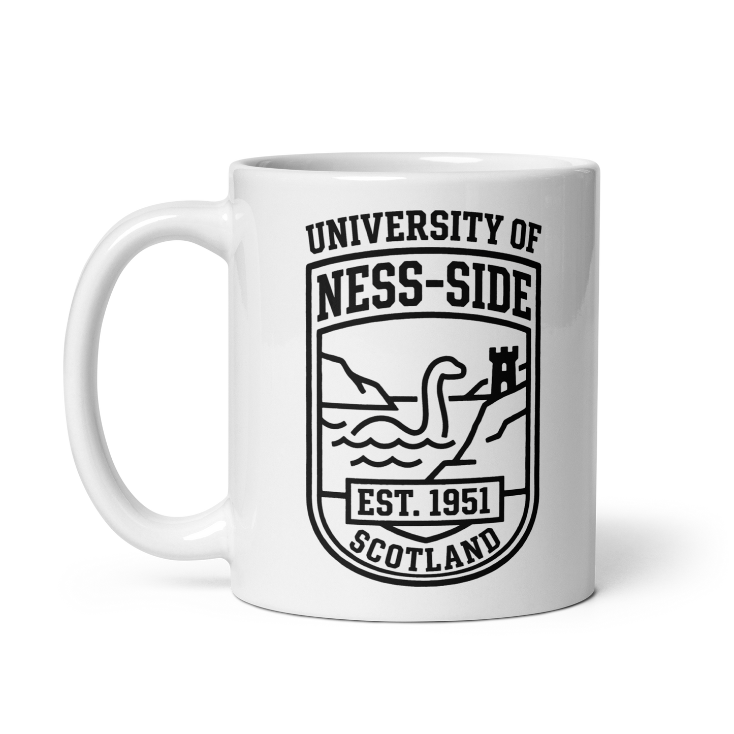 U of N COLLEGE LOGO MUG - smalls TOKYO