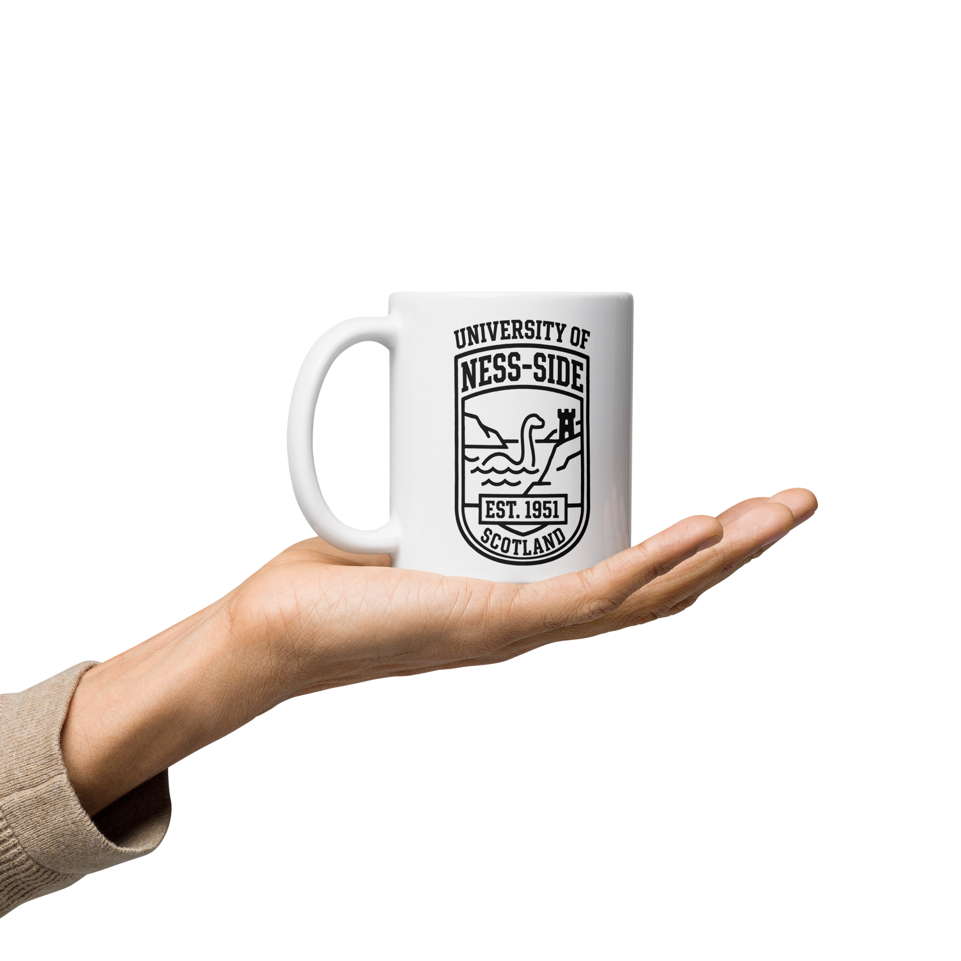 U of N COLLEGE LOGO MUG - smalls TOKYO