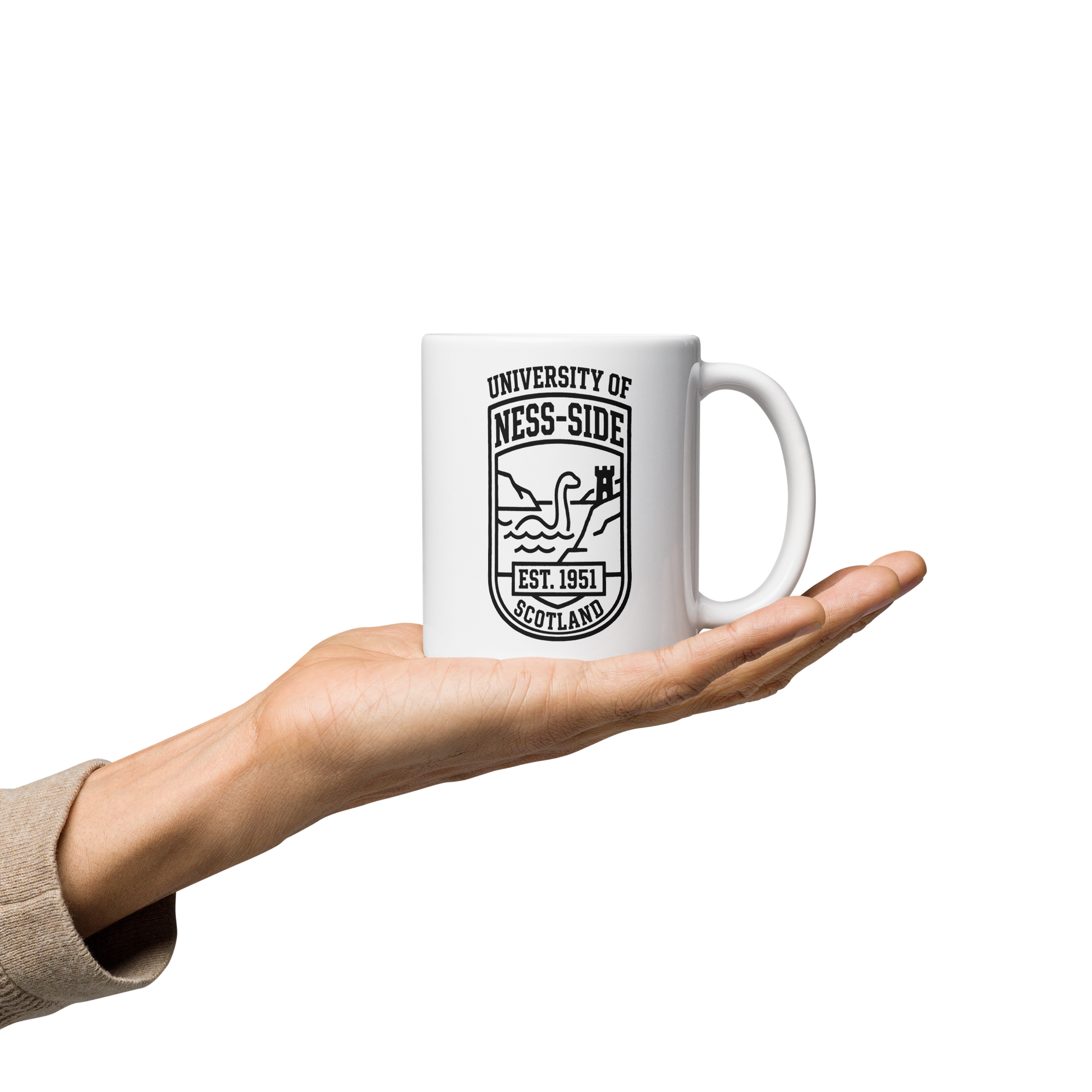 U of N COLLEGE LOGO MUG - smalls TOKYO